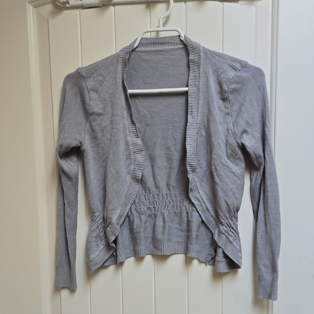 Light blue children sweater cardigan